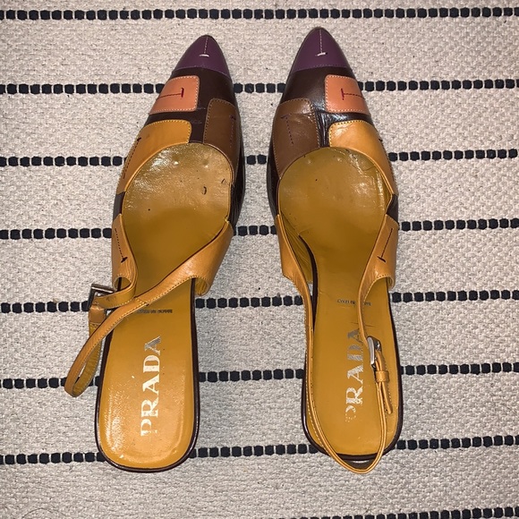 Women’s Prada sling back Pumps Size 41 - Picture 1 of 10